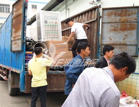 汕尾食品水產(chǎn)加工廢水處理工程發(fā)貨進(jìn)場(chǎng)